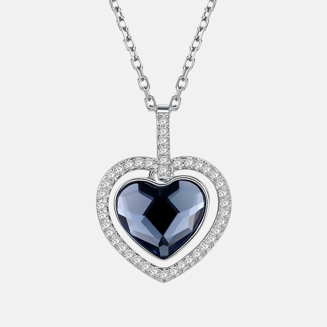Black Heart Necklace