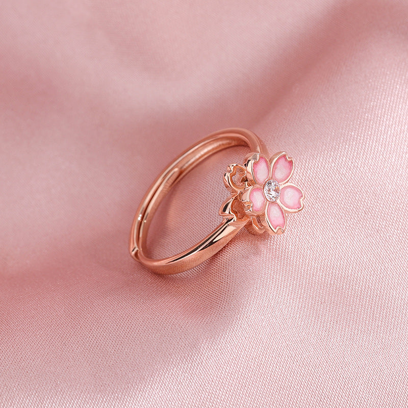 Cherry Blossom Ring - Rotatable / Adjustable