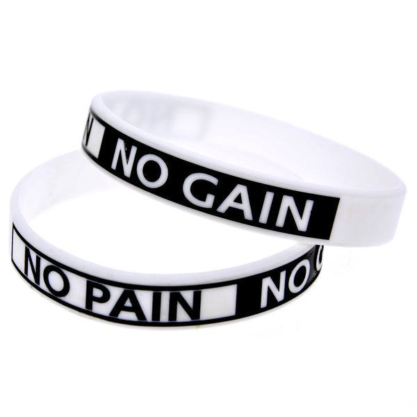 No Pain no Gain Bracelet - Silicone