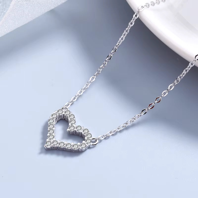 Sparkling Heart Necklace