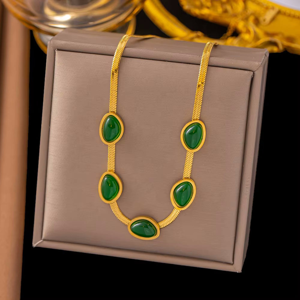 Gilded Olive Set