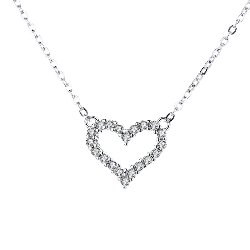 Sparkling Heart Necklace