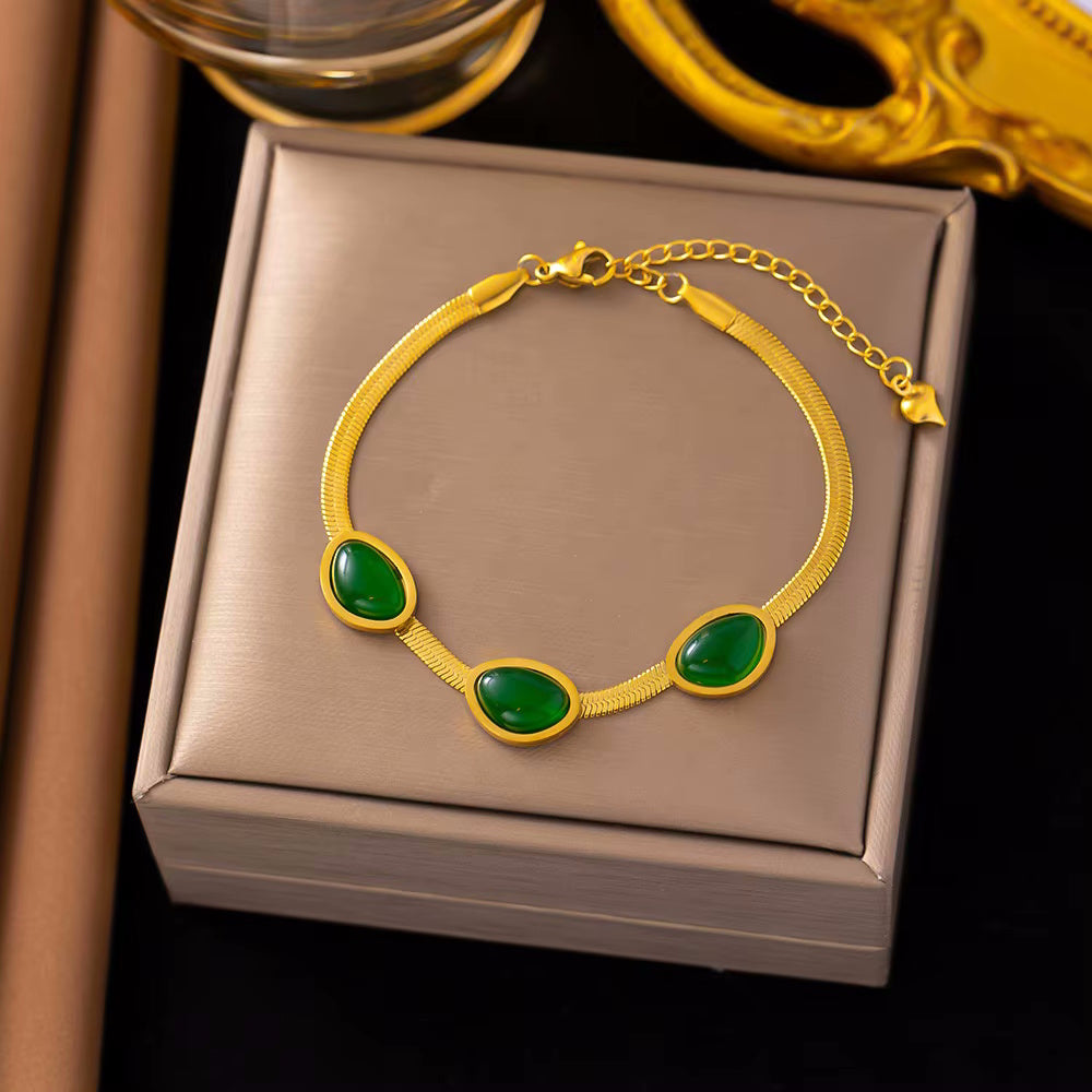 Gilded Olive Set