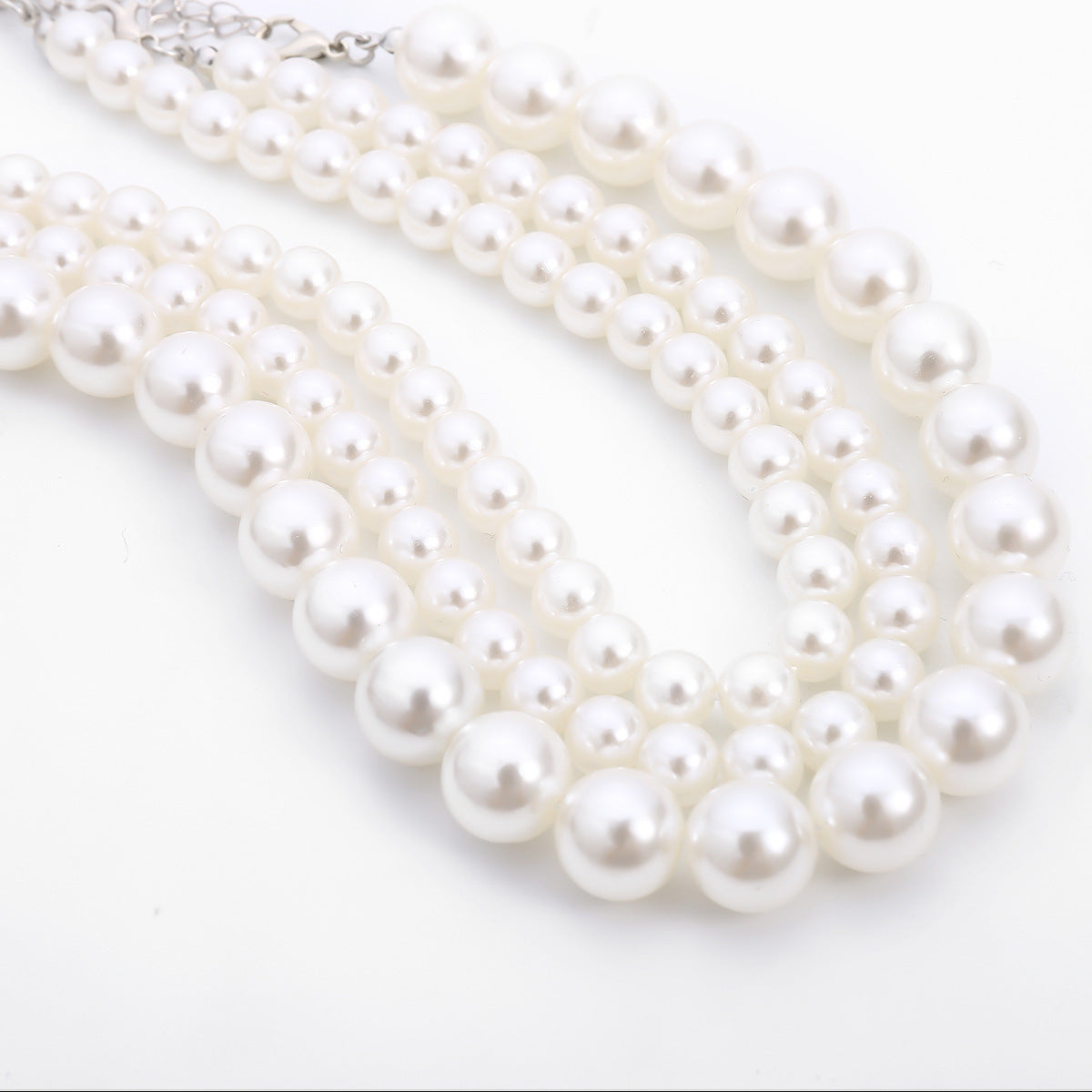 Multi-layered Pearl Choker