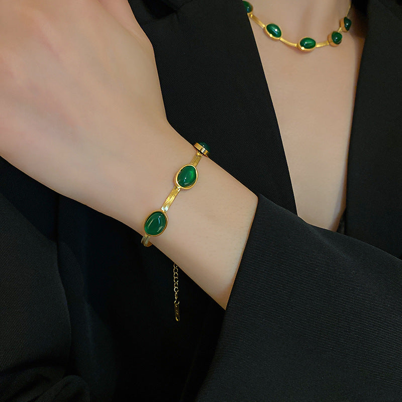 Gilded Olive Set