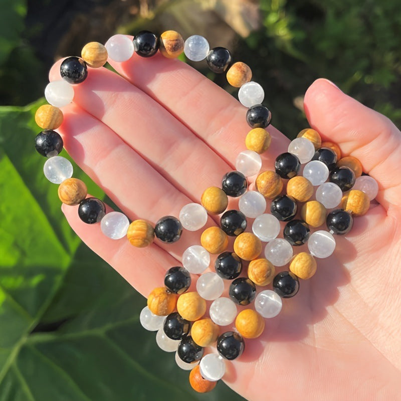 Wood Beaded Bracelet