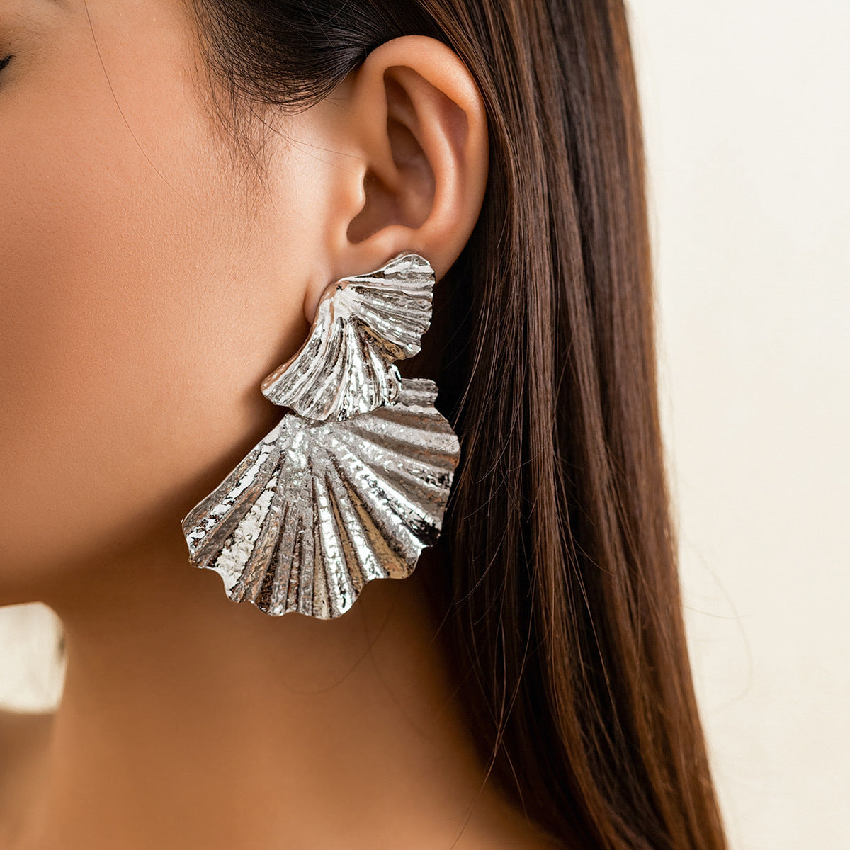 Long Leaf Earrings