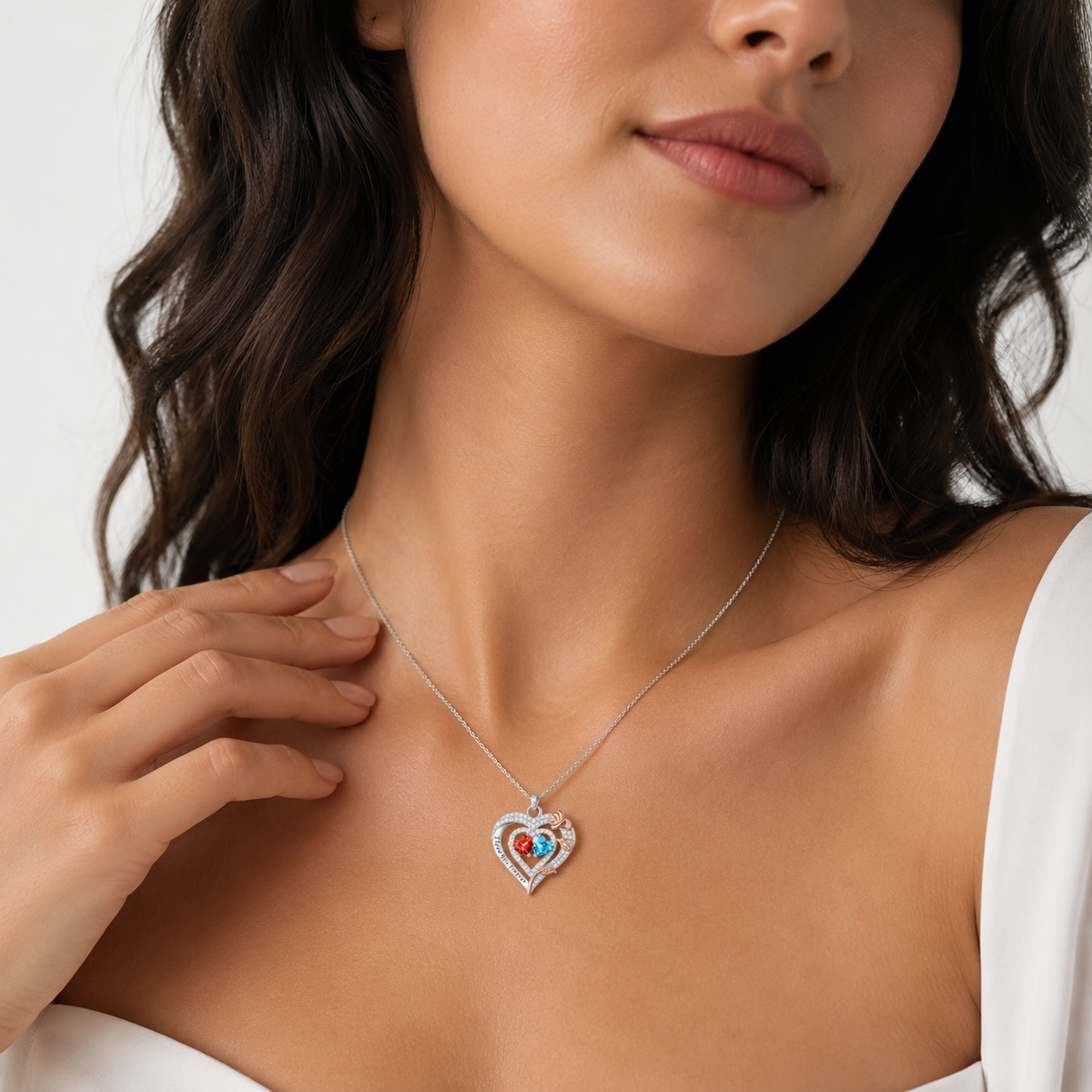 Double Devotion Necklace