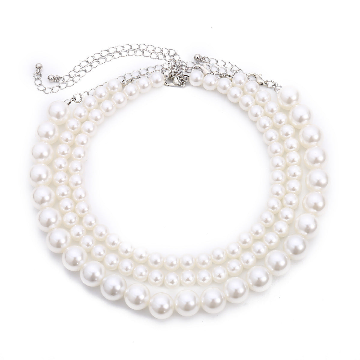 Multi-layered Pearl Choker