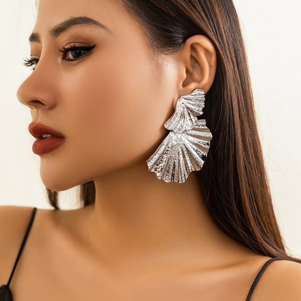 Long Leaf Earrings