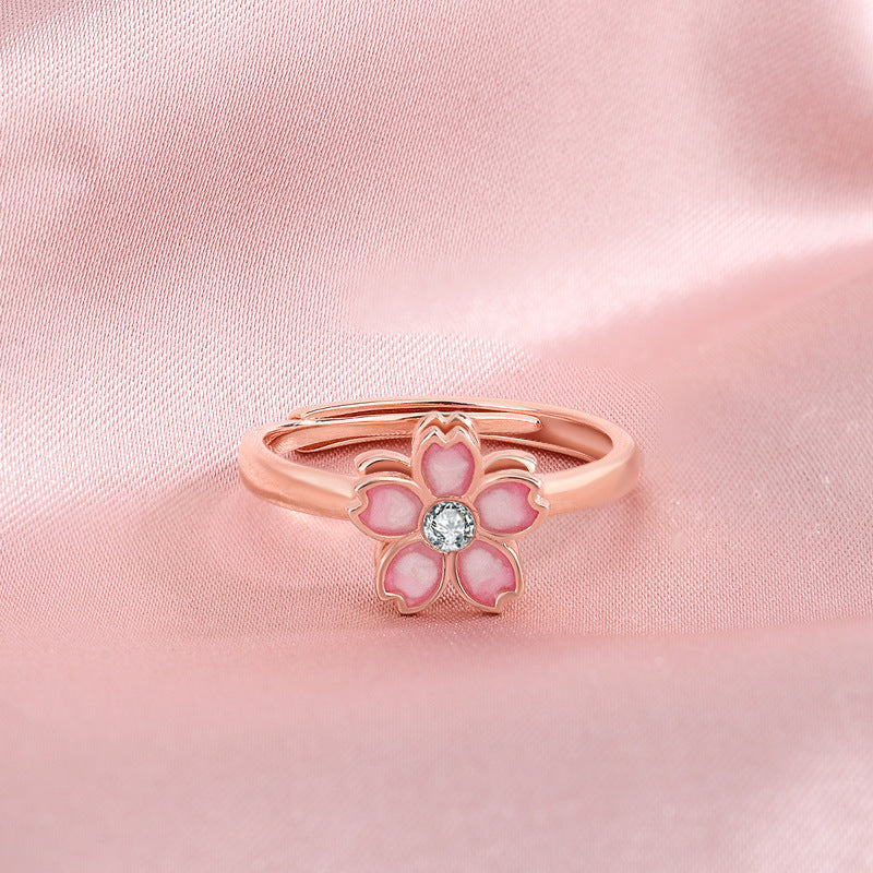 Cherry Blossom Ring - Rotatable / Adjustable