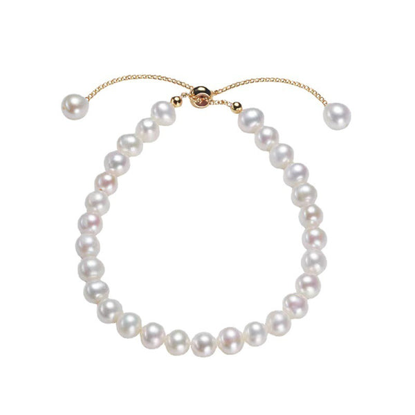 Baroque Pearl Bracelet - Adjustable